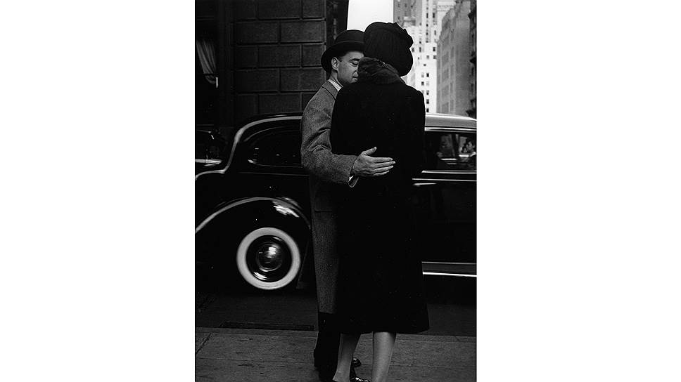 Моррис Энгель. &quot;Парк Авеню, Нью-Йорк&quot;, 1947 год  

