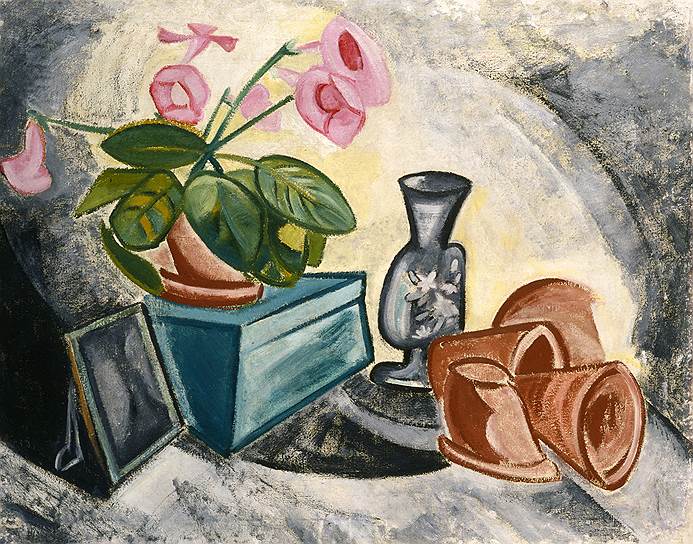 Ольга Розанова. «Натюрморт» («Розовые цветы»), 1915 год