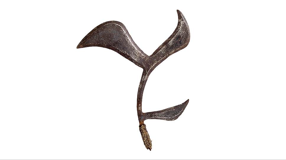 Метательный нож ондо. Центральноафриканская Республика или Конго, народность банда или янгере, XIX век 