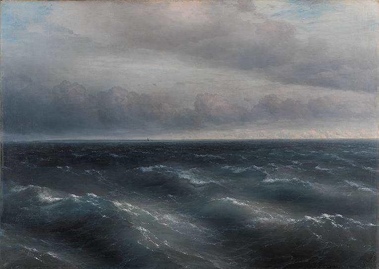 &quot;Черное море (На Черном море начинает разыгрываться буря)&quot;, 1881 год
