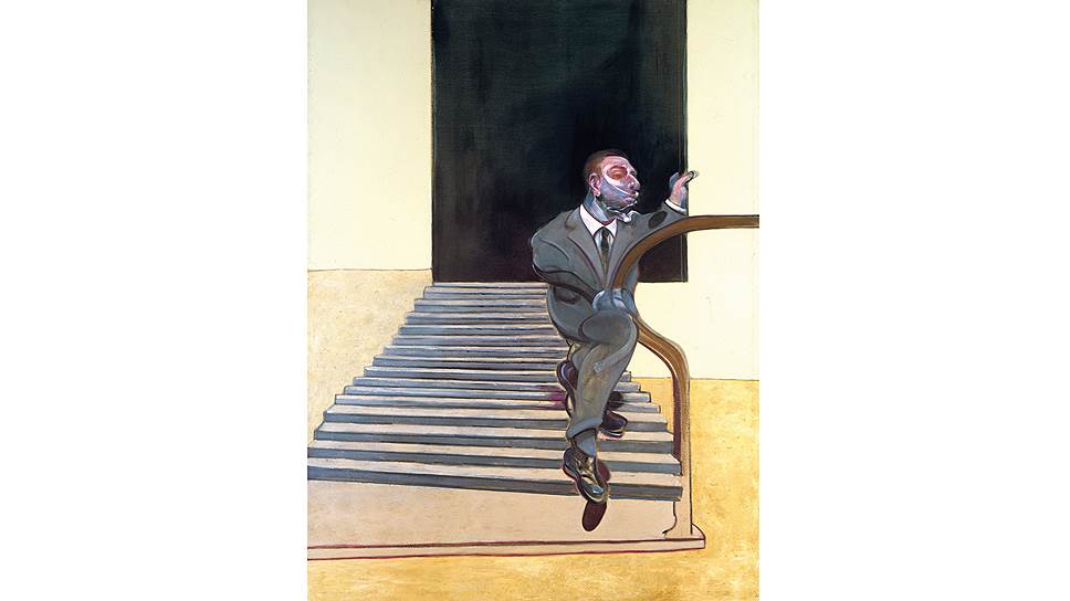 &quot;Портрет мужчины, спускающегося по ступеням&quot;, 1972 год 