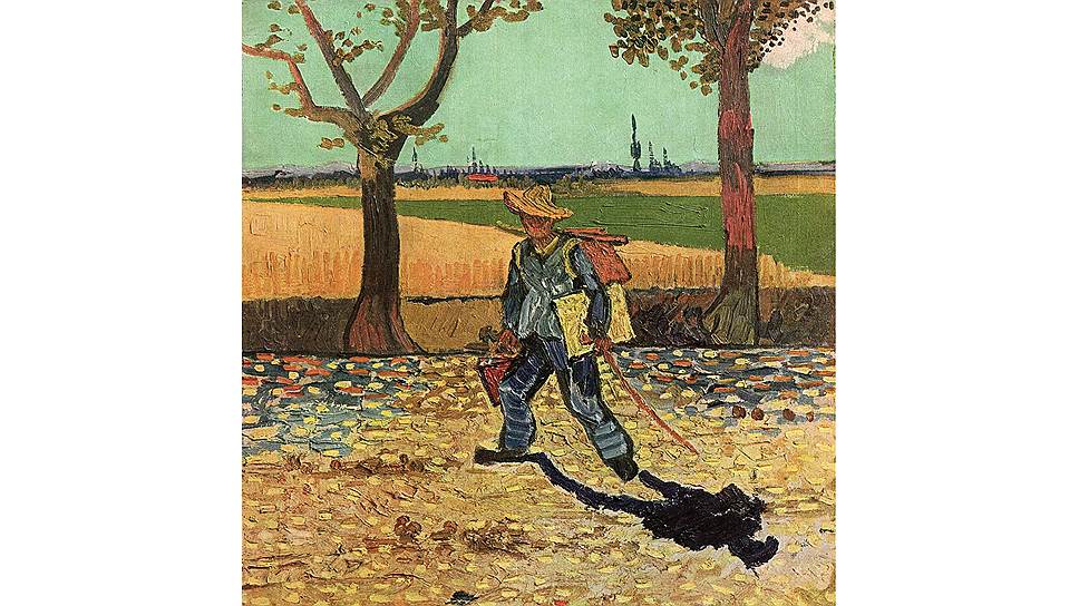 Винсент Ван Гог. &quot;Художник на дороге в Тараскон&quot;, 1888 год 
