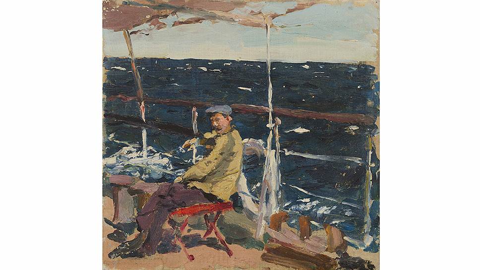 Егише Тадевосян. «Бурное море», 1909 год 
