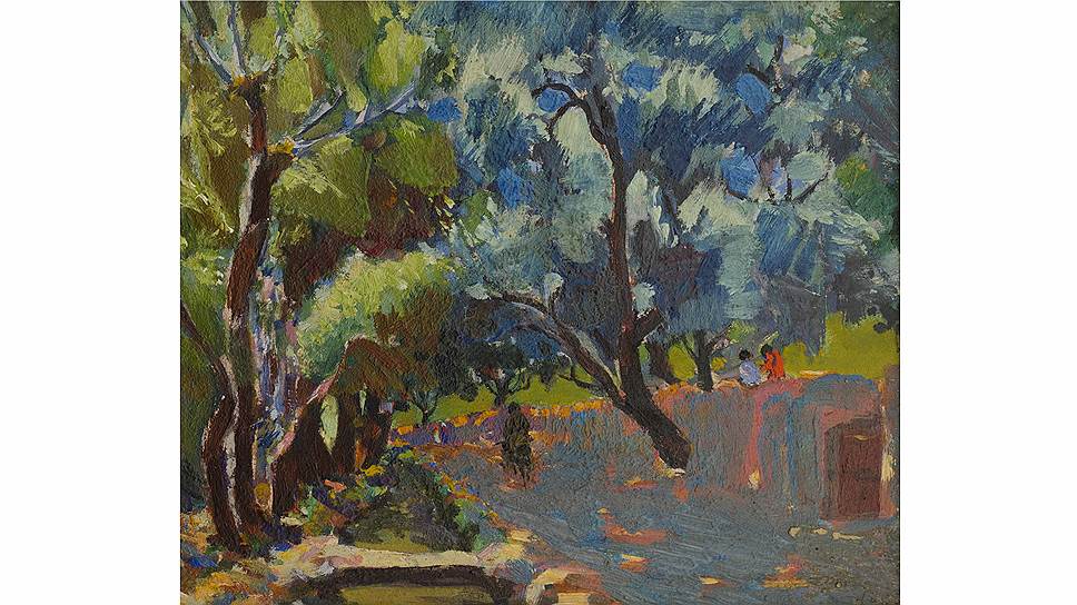 Седрак Аракелян. «Дорога в сады», 1921-1922 годы 