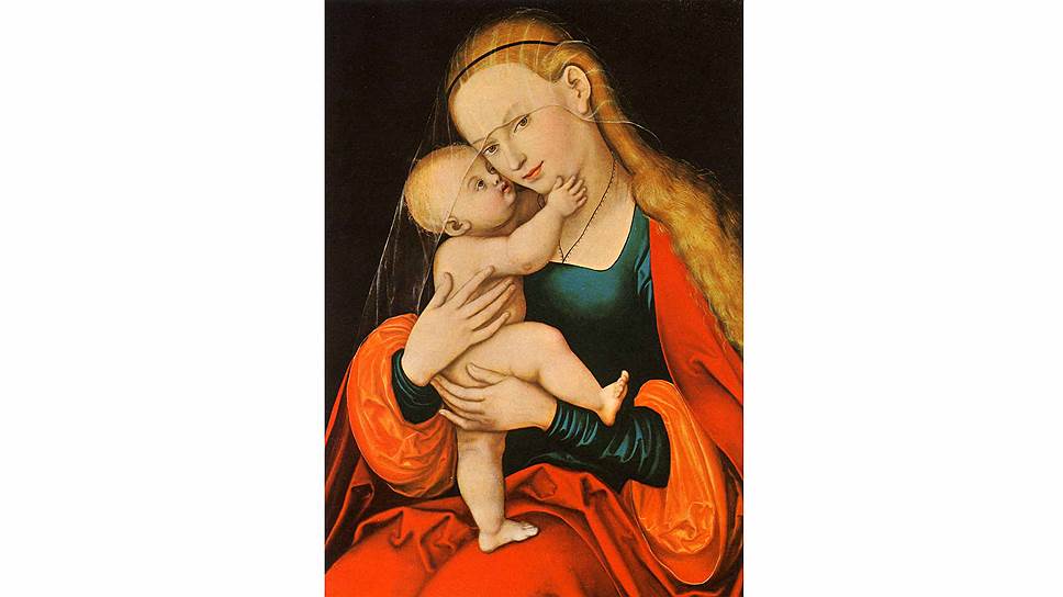 Лукас Кранах Старший. «Чудотворный образ Марии Помощницы», 1517–1525 годы