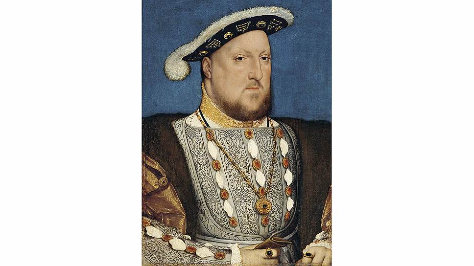 Ганс Гольбейн Младший. «Портрет Генриха VIII», около 1537 года 
