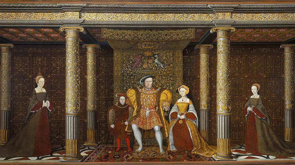 "Семья Генриха VIII". Неизвестный автор, 1545 год
