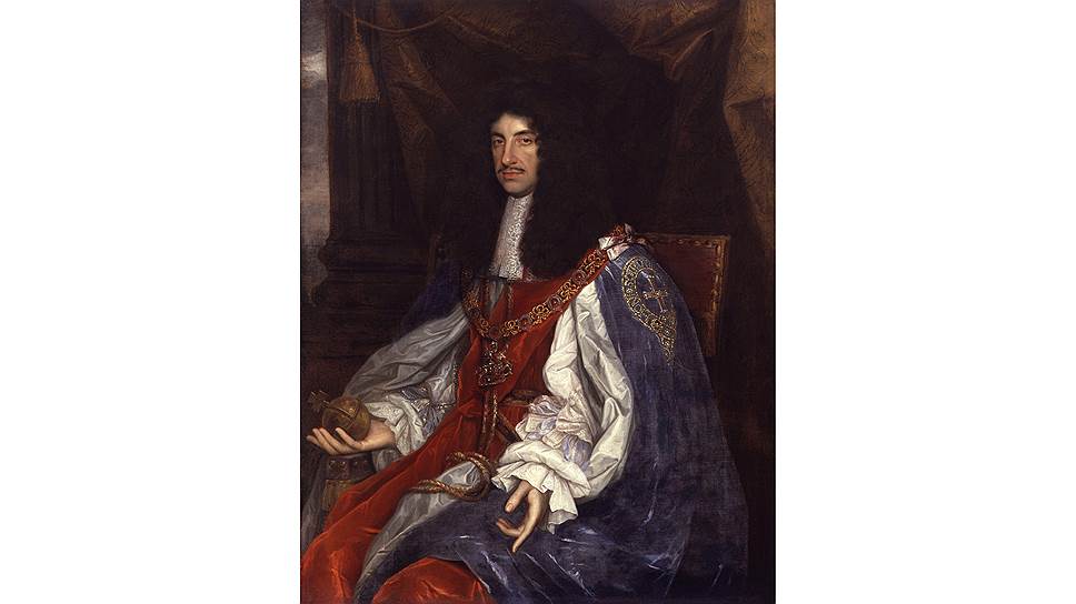 Джон Майкл Райт. «Портрет Карла II в мантии ордена Подвязки», 1660–1665 годы
