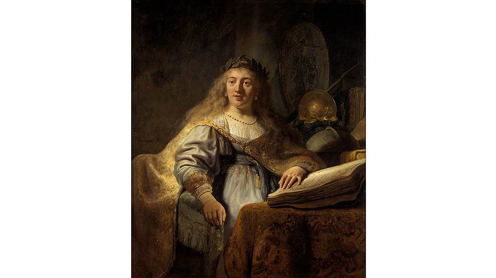 Рембрандт. «Минерва», 1635