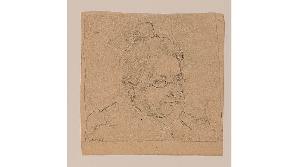 «Портрет матери», около 1907-го 