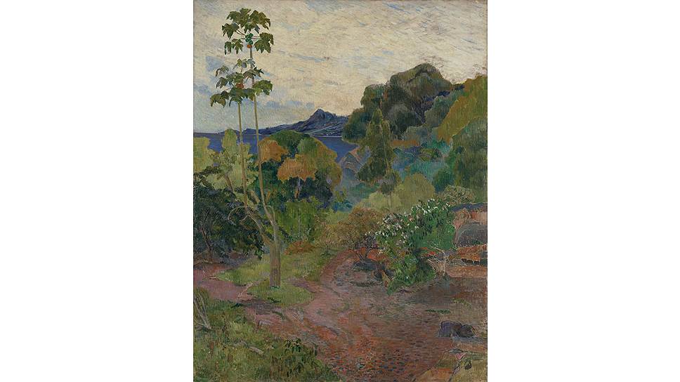 Поль Гоген. «Пейзаж на острове Мартиника», 1887