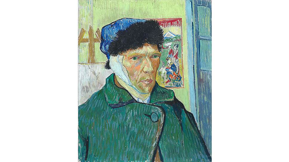 Винсент Ван Гог. «Автопортрет с перевязанным ухом», 1889