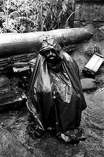 Фрэнсис Форд Коппола на съемках «Апокалипсиса сегодня», 1976