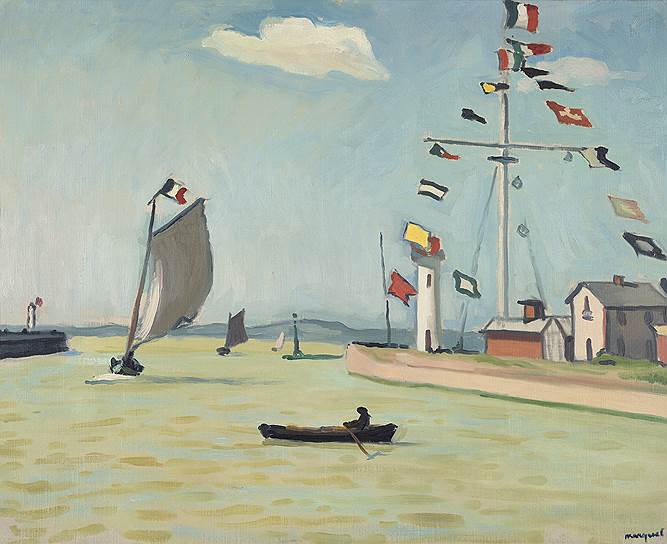 Альбер Марке. «Порт в Онфлере», 1911
