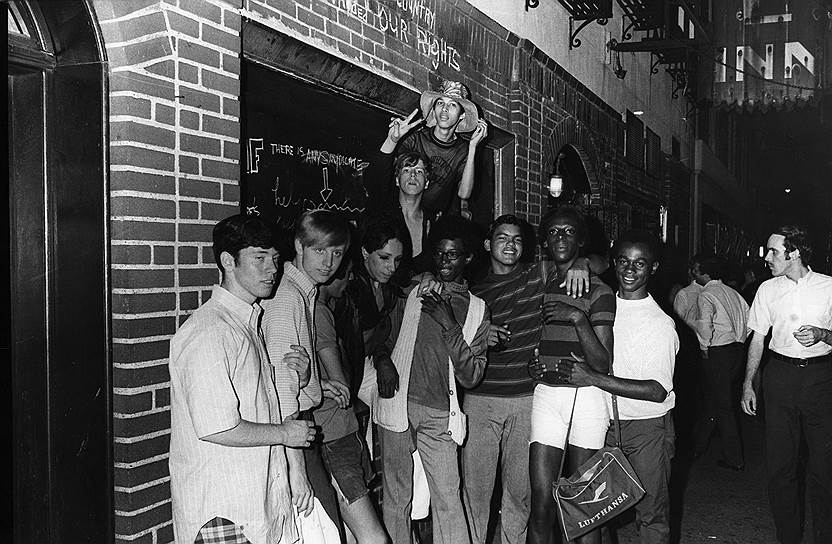 Участники Стоунволлского бунта, июнь 1969