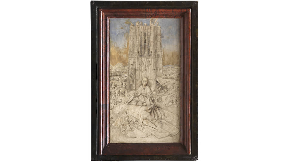 Ян ван Эйк. «Святая Варвара», 1437