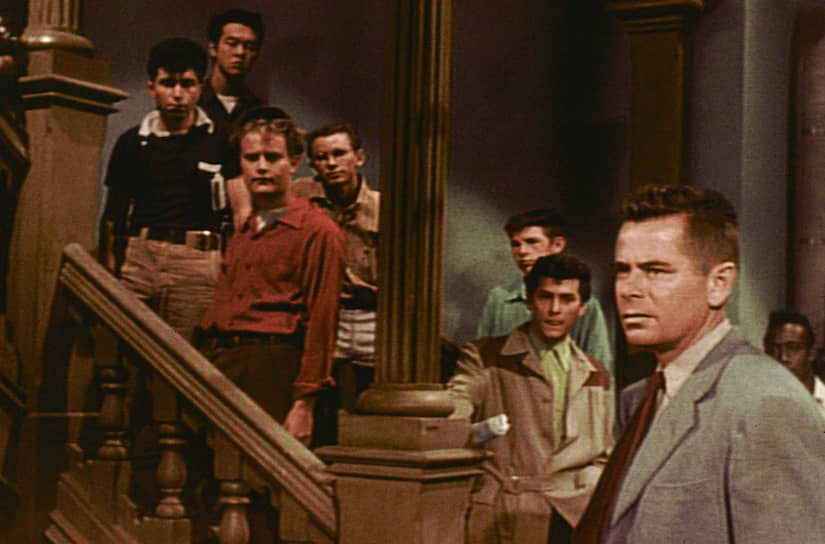 «Школьные джунгли». Режиссер Ричард Брукс, 1955