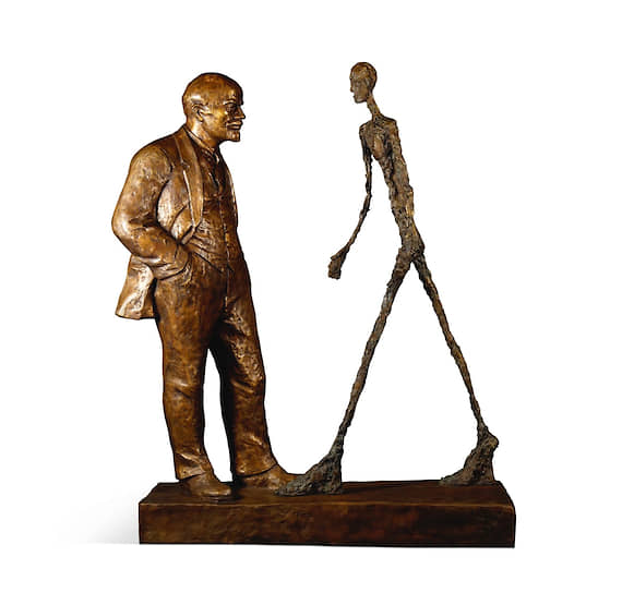 Леонид Соков «Встреча двух скульптур». 1987