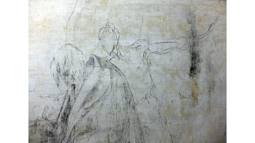 Рисунки в тайной комнате Микеланджело