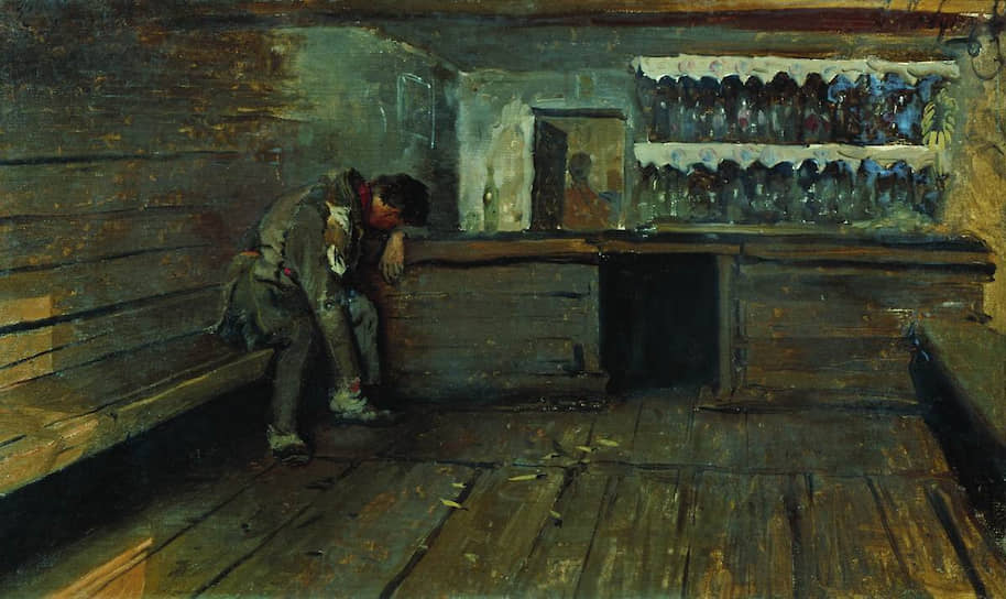 Андрей Рябушкин. «Кабак», 1891