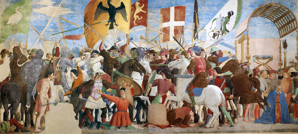 Пьеро делла Франческа. &quot;Битва Константина и Максенцием&quot;, 1452-66