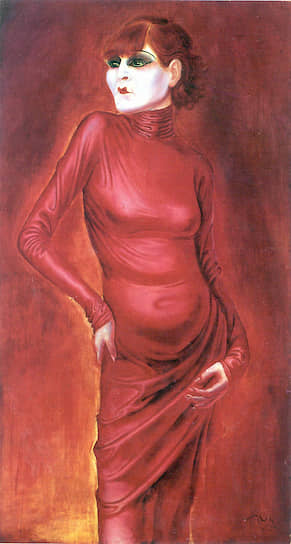 Отто Дикс. «Портрет танцовщицы Аниты Бербер», около 1925