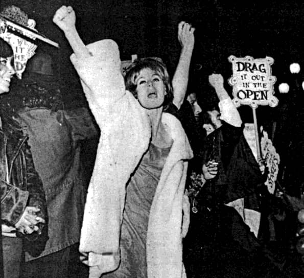 Демонстрация у кафе «Комптон», 1966 