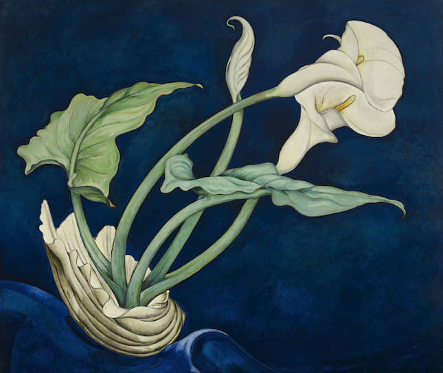Чарльз Демут. «Лилии каллы (Берт Савой)», 1927-1928