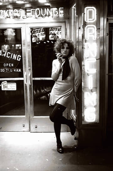 Джеки Кёртис на Таймс-сквер, 1969 