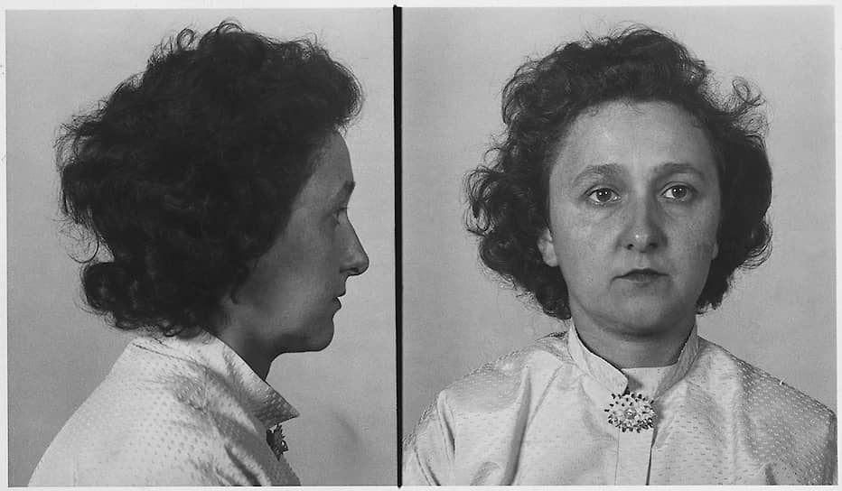 Этель Розенберг после ареста, 1950