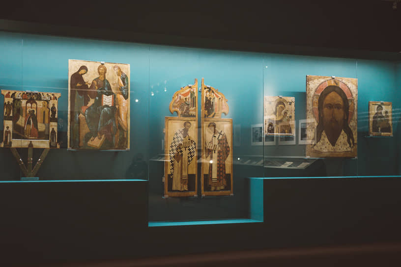 Зал с иконами из собрания Ильи Остроухова 