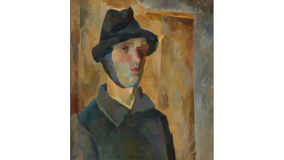 «Автопортрет с завязанным ухом», 1921 