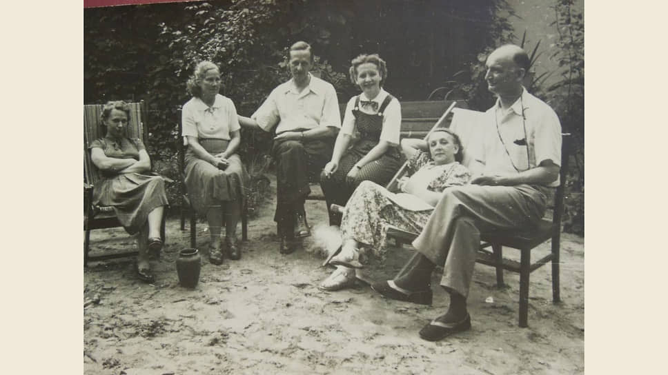 Вильям Фишер с семьей, 1955