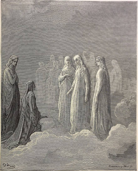 Гюстав Доре. Иллюстрация к «Божественной комедии» Данте Алигьери, 1868