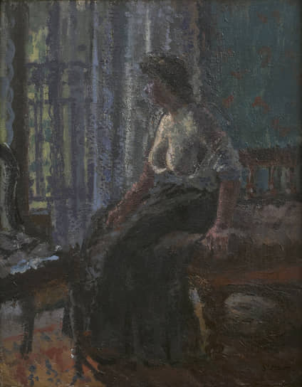 Уолтер Сиккерт. «Женщина, сидящая у окна», около 1909