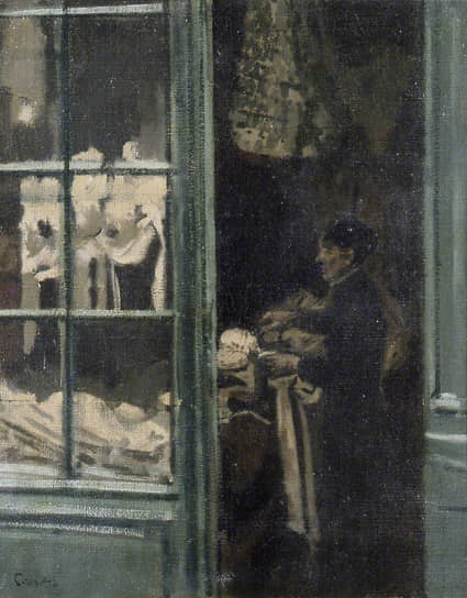 Уолтер Сиккерт. «Прачечная, Дьеп, Франция», 1885