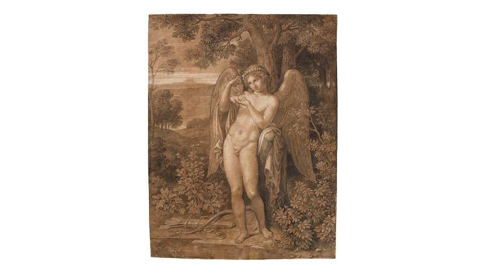 «Амур с бабочкой», 1805–1807