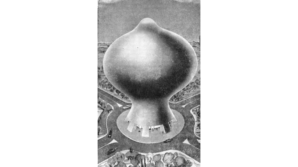 Николай Шёффер. «Кибернетический город. Центр отдыха», 1969