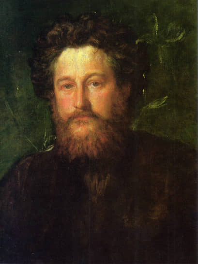 Джордж Фредерик Уоттс. «Портрет Уильяма Морриса», 1870