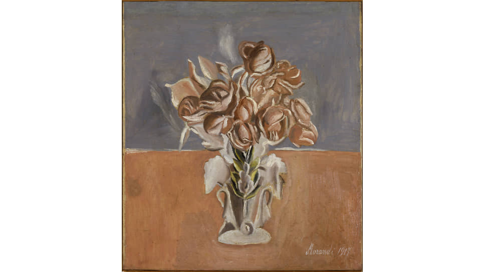 Джорджо Моранди. «Розы», 1917