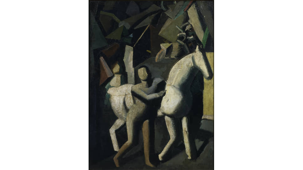 Марио Сирони. «Белая лошадь», 1919