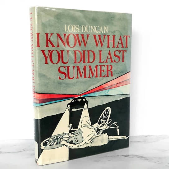 Первое издание романа «Я знаю, что вы сделали прошлым летом» Лоис Дункан

