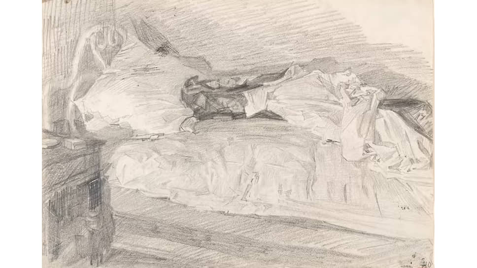«Кровать», 1904. Из серии «Бессонница» 