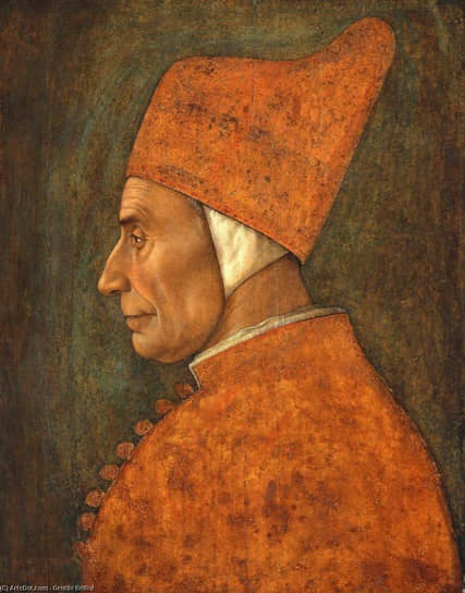 Джентиле Беллини. «Портрет дожа (вероятно, Паскуаля Малипьеро)», 1460–1462