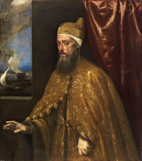 Тициан. «Портрет дожа Франческо Веньера», 1554–1556