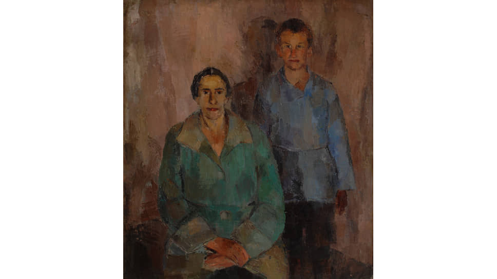 Ева Левина-Розенгольц. «Двойной портрет», 1929–1930