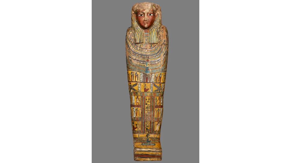 Саркофаг для мумии женщины