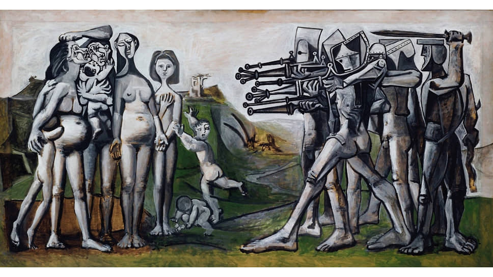 Пабло Пикассо. «Резня в Корее», 1951