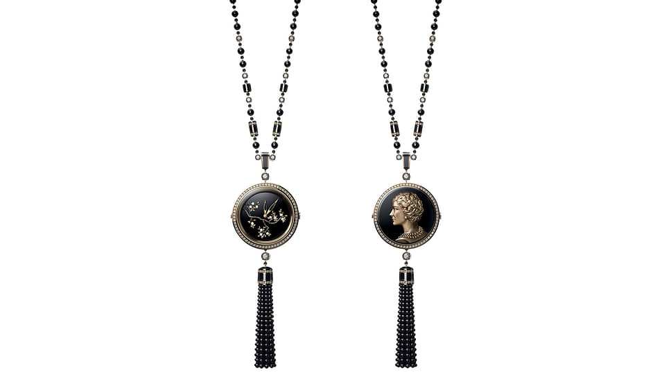 Chanel Horlogerie Mademoiselle Prive Coromandel Long Necklaces