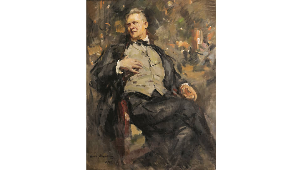 Константин Коровин. «Портрет Федора Шаляпина», 1921